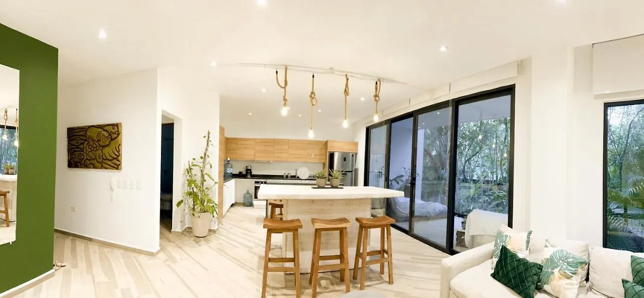 El Refugio Verde En La Veleta Espacioso Y Acogedor Con Top Amenities 2 Dormitorios Tulum